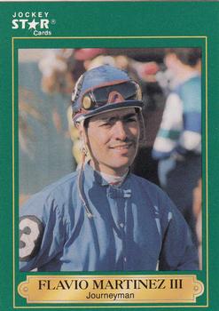 1991 Jockey Star Jockeys #134 Flavio Martinez III Front